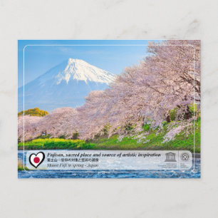 UNESCO WHS - Fujisan - Mount Fuji - 富 山 Vykort