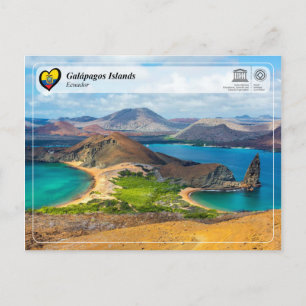 Unesco WHS - Galápagos-öarna Vykort