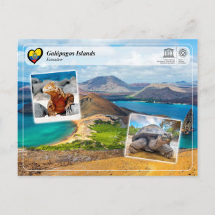 Unesco WHS - Galápagos-öarna Vykort
