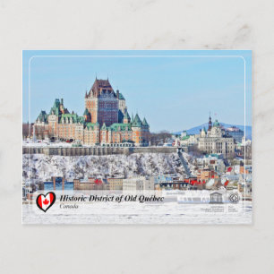 Unesco WHS - Gamle Québecs historiska distrikt Vykort