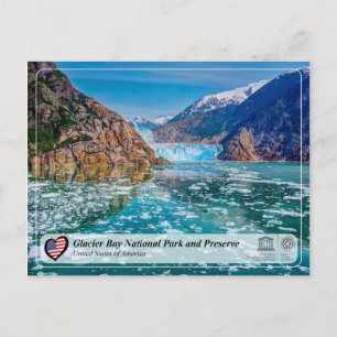 Unesco WHS- Glacier Bay nationalpark och bespara Vykort