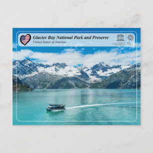 Unesco WHS- Glacier Bay nationalpark och bespara Vykort
