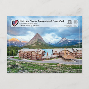 UNESCO WHS - Glacier National Park vykort