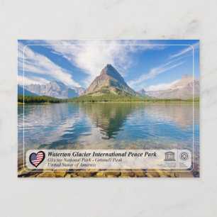 UNESCO WHS - Glacier NP - Mount Grinnell Vykort