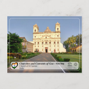 Unesco WHS - Goa - St Cajetans kyrka Vykort