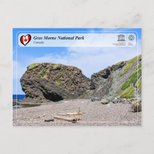 Unesco WHS - Gros Morne nationalpark Vykort