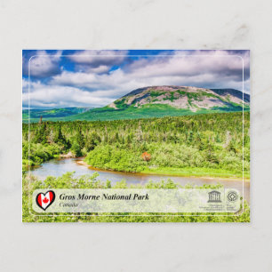 Unesco WHS - Gros Morne nationalpark Vykort
