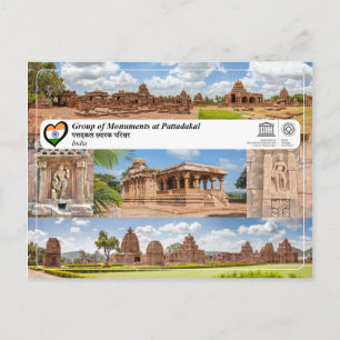 Unesco WHS - Group of Monuments at Pattadakal Vykort