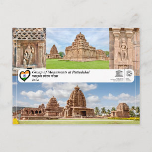 Unesco WHS - Group of Monuments at Pattadakal Vykort