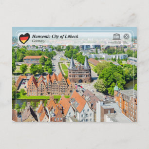 UNESCO WHS - Hanseatic City of Lübeck Vykort