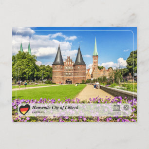UNESCO WHS - Hanseatic City of Lübeck Vykort