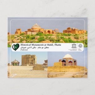 UNESCO WHS - Historiska monument vid Makli, Thatta Vykort