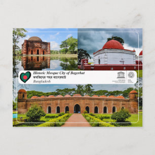 UNESCO WHS - Historiska moskén i Bagerhat Vykort