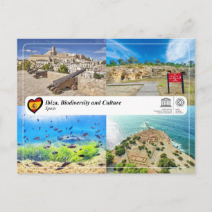 UNESCO WHS - Ibiza, biologisk mångfald och kultur Vykort