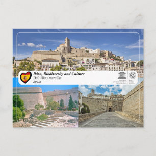 UNESCO WHS - Ibiza/Eivissa - Dalt Vila och murar Vykort