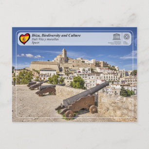 UNESCO WHS - Ibiza/Eivissa - Dalt Vila och murar Vykort