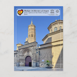 UNESCO WHS - Iglesia de San Pablo Apóstol kyrka Vykort
