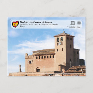 UNESCO WHS - Iglesia de Santa Tecla Vykort