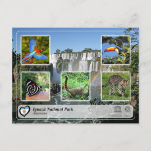 Unesco WHS - Iguazu nationalpark Vykort