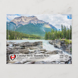 Unesco WHS - Jasper nationalpark Vykort