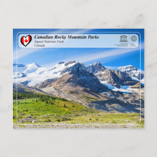 Unesco WHS - Jasper nationalpark Vykort