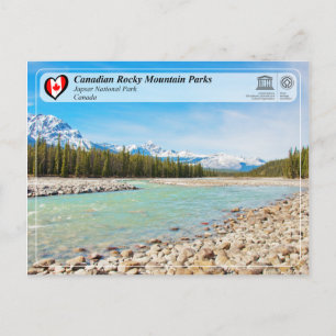 Unesco WHS - Jasper nationalpark Vykort
