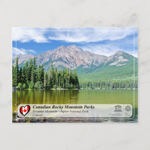 Unesco WHS - Jasper nationalpark Vykort