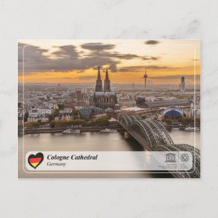 Unesco WHS - Katedralen i Köln Vykort