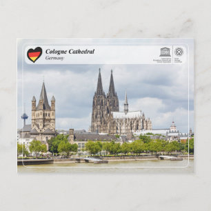 Unesco WHS - Katedralen i Köln Vykort