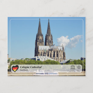 Unesco WHS - Katedralen i Köln Vykort