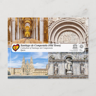 UNESCO WHS - Katedralen i Santiago de Compostela Vykort