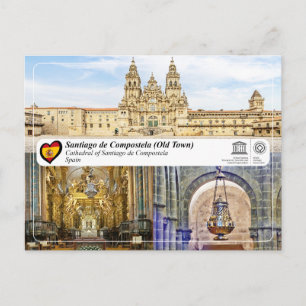 UNESCO WHS - Katedralen i Santiago de Compostela Vykort