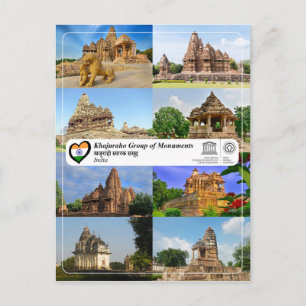 Unesco WHS - Khajuraho Group of Monuments Vykort
