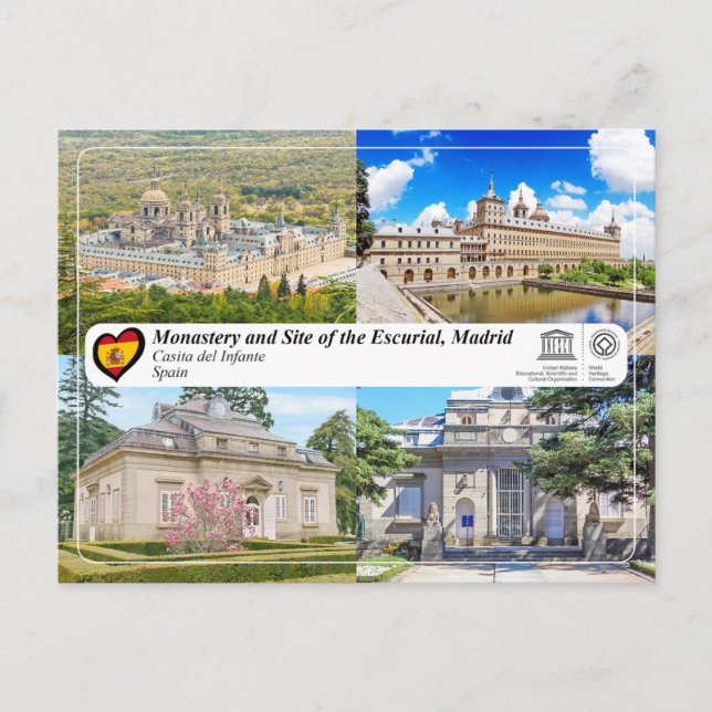 UNESCO WHS - Kloster och plats för Escurial Vykort (Framsida)