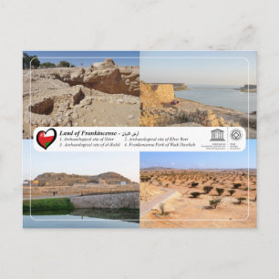 UNESCO WHS - Land Frankincense Vykort