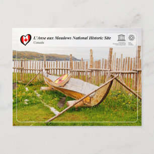 Unesco WHS - L'Anse aux Meadows Vykort