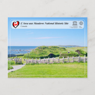 Unesco WHS - L'Anse aux Meadows Vykort