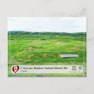 Unesco WHS - L'Anse aux Meadows Vykort