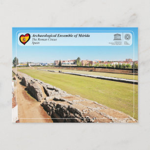 UNESCO WHS - Mérida - Den romerska cirkusen Vykort