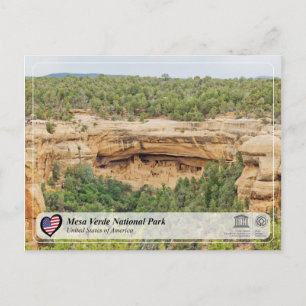 Unesco WHS - Mesa Verdes nationalpark Vykort