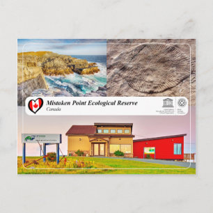 UNESCO WHS - Mistaken Point Vykort