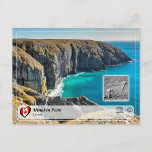UNESCO WHS - Mistaken Point Vykort