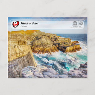 UNESCO WHS - Mistaken Point Vykort