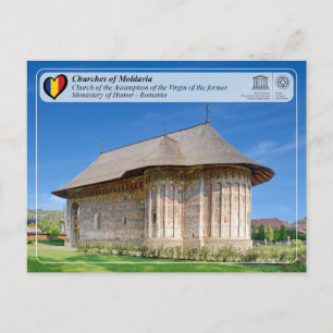 UNESCO WHS - Moldaviakyrkorna - Humor Vykort