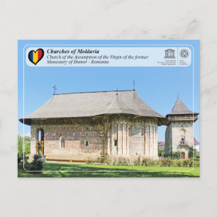 UNESCO WHS - Moldaviens kyrkor - Humor Vykort
