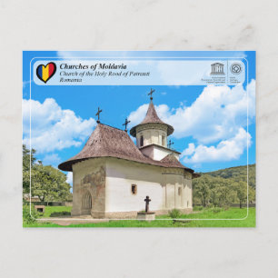 UNESCO WHS - Moldaviens kyrkor - Pătrăuți Vykort
