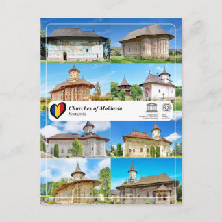 UNESCO WHS - Moldaviens kyrkor Vykort