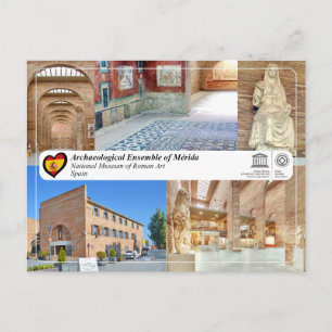UNESCO WHS - Nationalmuseum för romersk konst, Mér Vykort