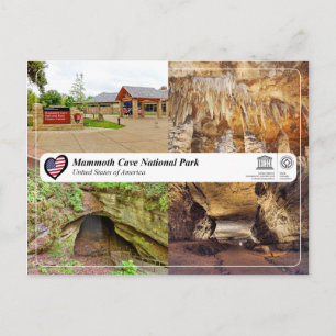Unesco WHS - nationalparken Mammoth Cave Vykort