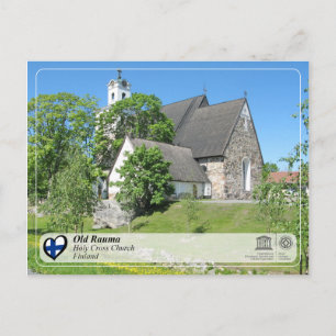 Unesco WHS - Old Rauma - Heliga Kor Church Vykort